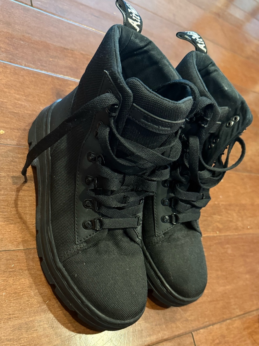 Doc Marten Black Boots, women 8